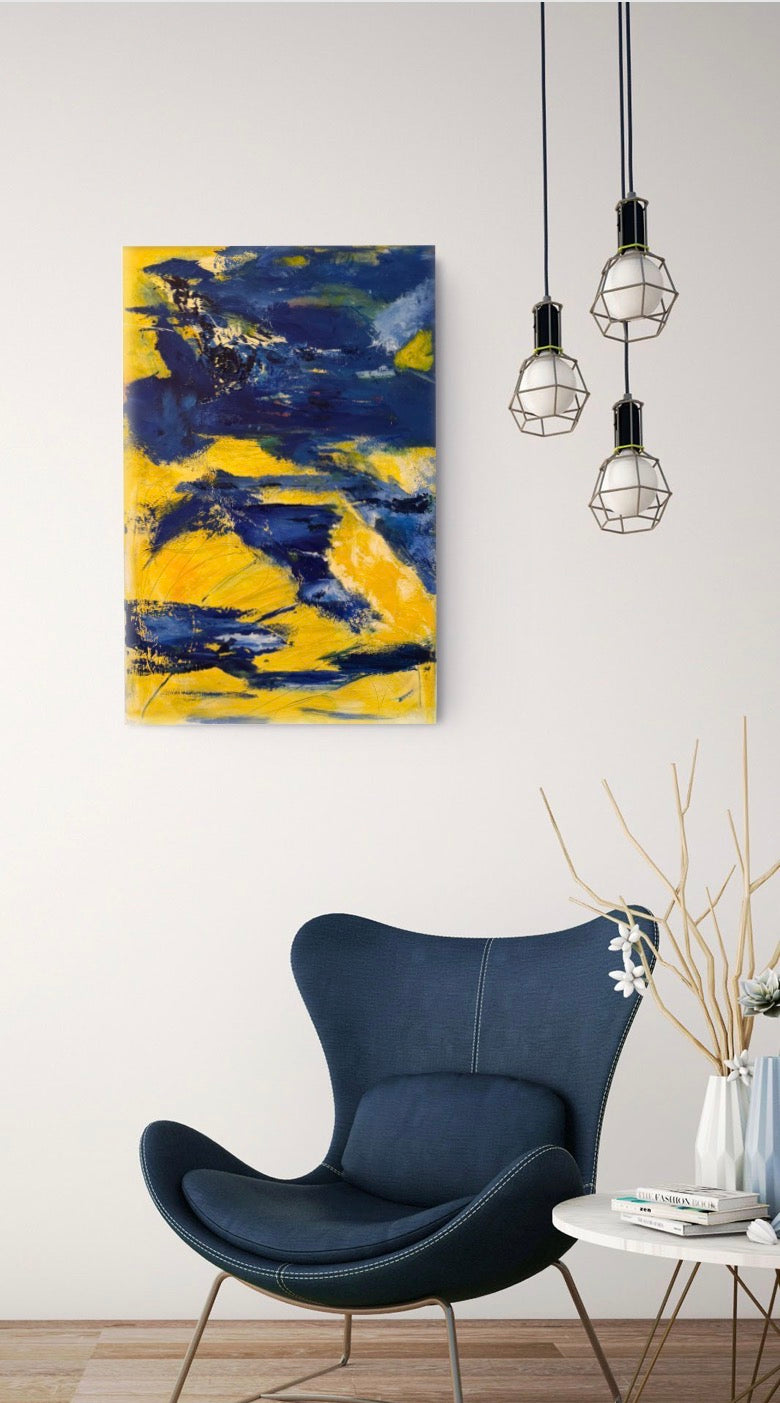 Sunlight through Surge - Original Painting